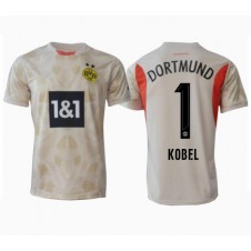 Borussia Dortmund Gregor Kobel #1 Keeper Hjemmedrakt 2024-25 Kortermet